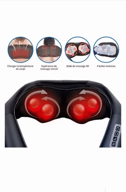 Masseur de dos Shiatsu